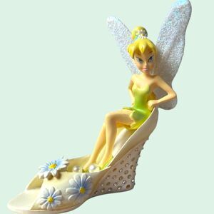 Hamilton Tinker Bell Daisy Delight Shoe Figurine Fairy Disney Collectible